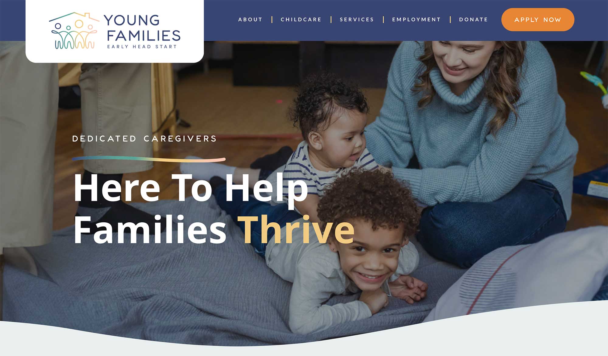 Young Families Early Head Start Inc logo